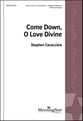 Come Down, O Love Divine SATB choral sheet music cover